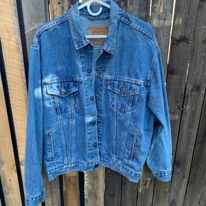 Vintage Levis Denim Trucker Jacket Men’s Large 70507-4890 Great Condition